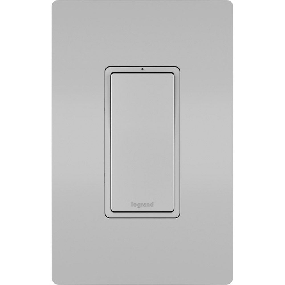 radiant 4-Way Rocker Light Switch, 15-Amp, 120V, Gray - Bees Lighting