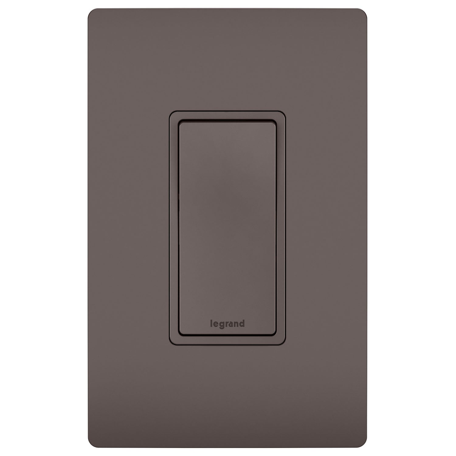 radiant 4-Way Rocker Light Switch, 15-Amp, 120V, Brown - Bees Lighting