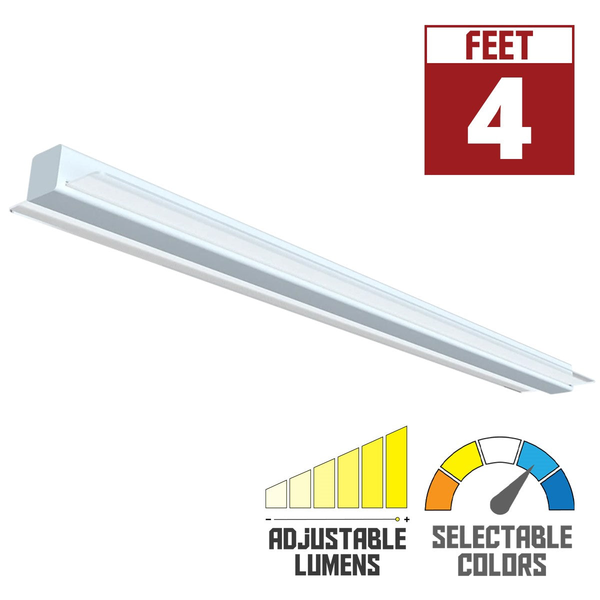 RAB TOMO Field Adjustable Strip Light Fixture - Bees Lighting