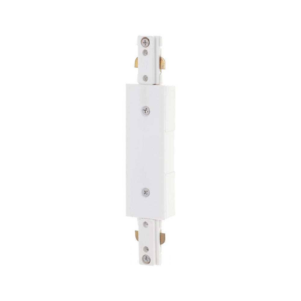 Inline Power Feed for Track Lights White Finish - Bees Lighting