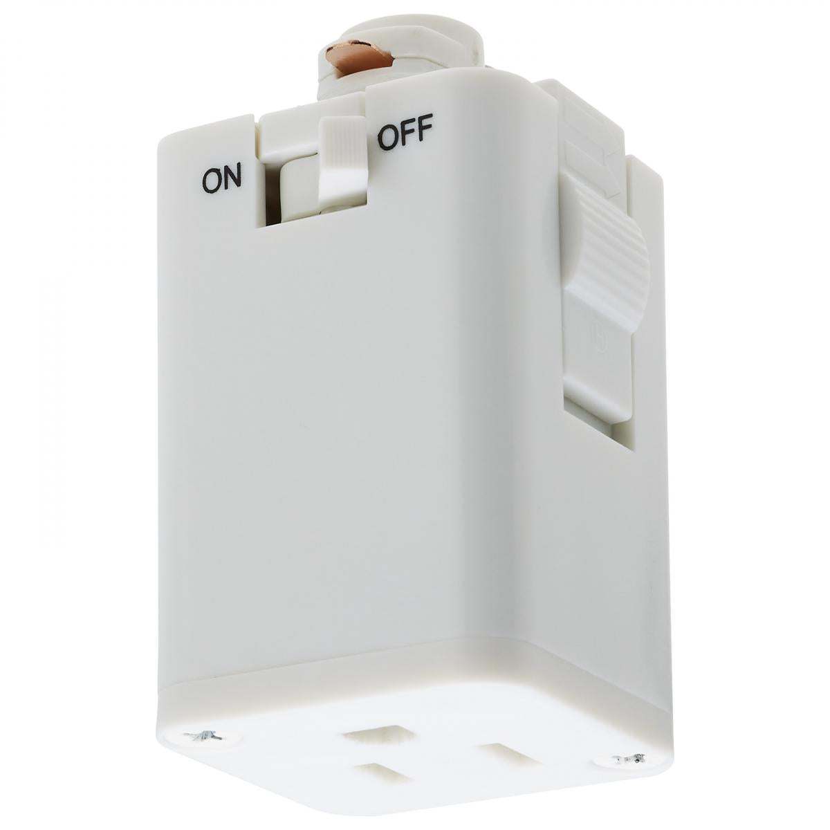 Nuvo Lighting NUVO-TP25 Outlet Track Adpter