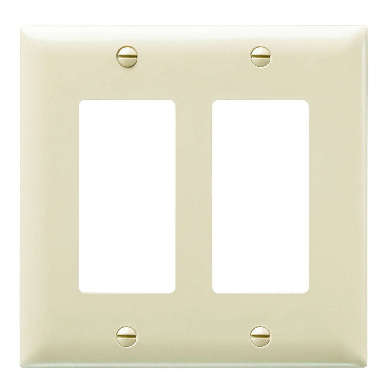 TradeMaster 2-Gang Decorator Wall Plate, Thermoplastic - Bees Lighting