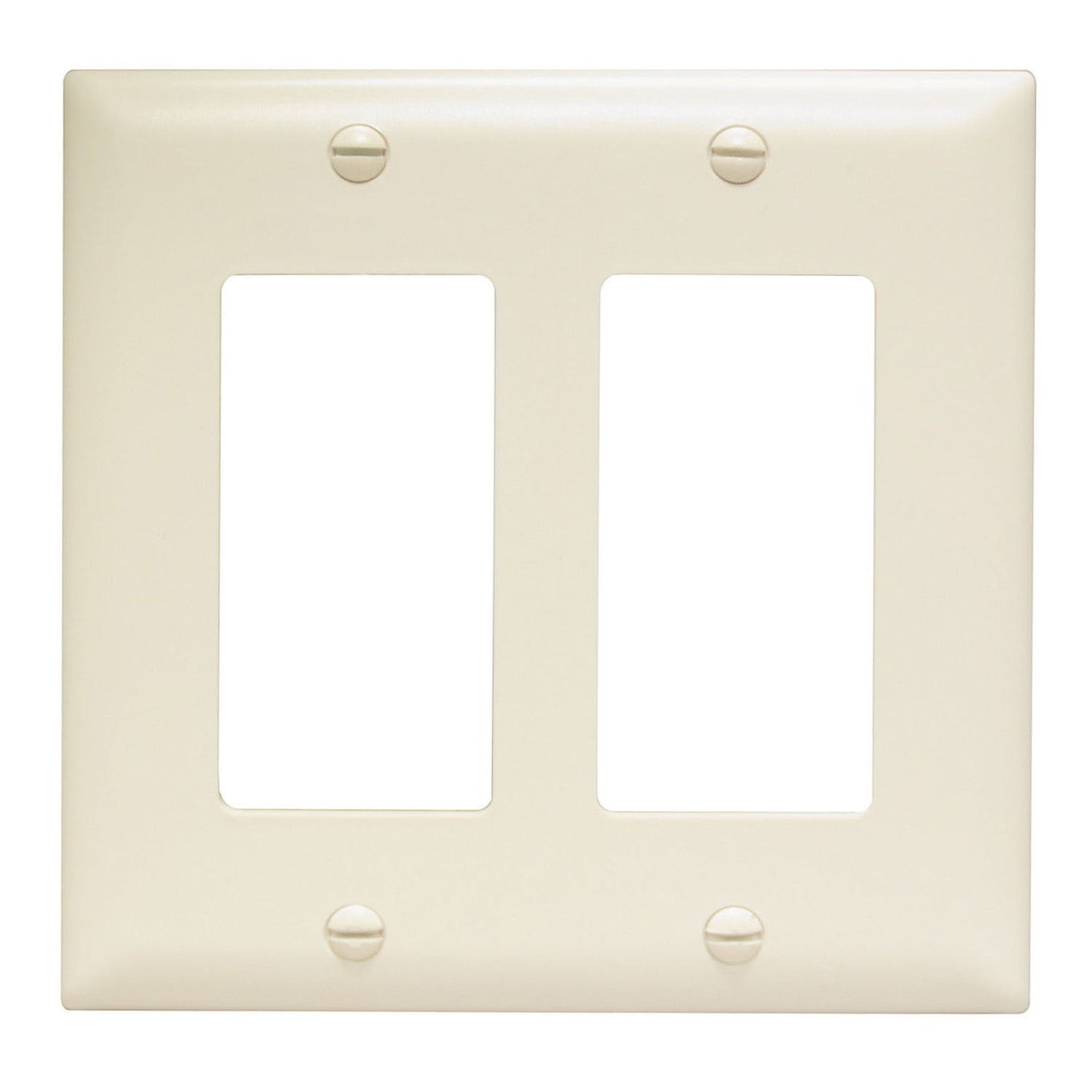 TradeMaster 2-Gang Decorator Wall Plate, Thermoplastic - Bees Lighting