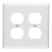 Legrand Tradmaster Wall Plate, Duplex Receptacle Openings - Bees Lighting