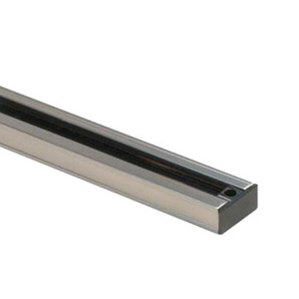 6 Ft. Track Rail One Circuit, Halo, Brushed Nickel Finish - Bees Lighting