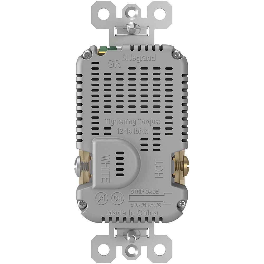 Tamper Resistant 20A Duplex Receptacle with USB Type A/C Fast Charging, Ivory - Bees Lighting