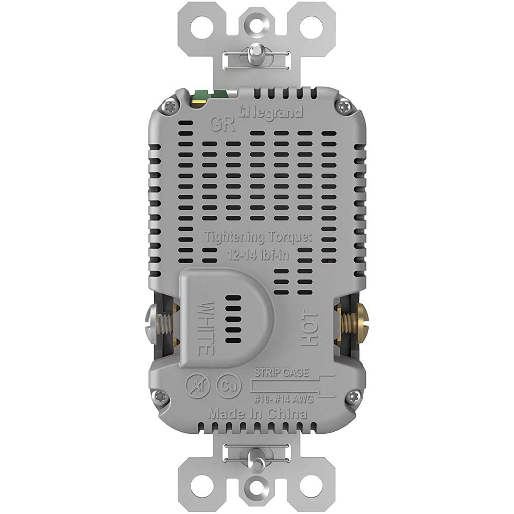 Tamper Resistant 20A Duplex Receptacle with USB Type A/C Fast Charging, Nickel - Bees Lighting