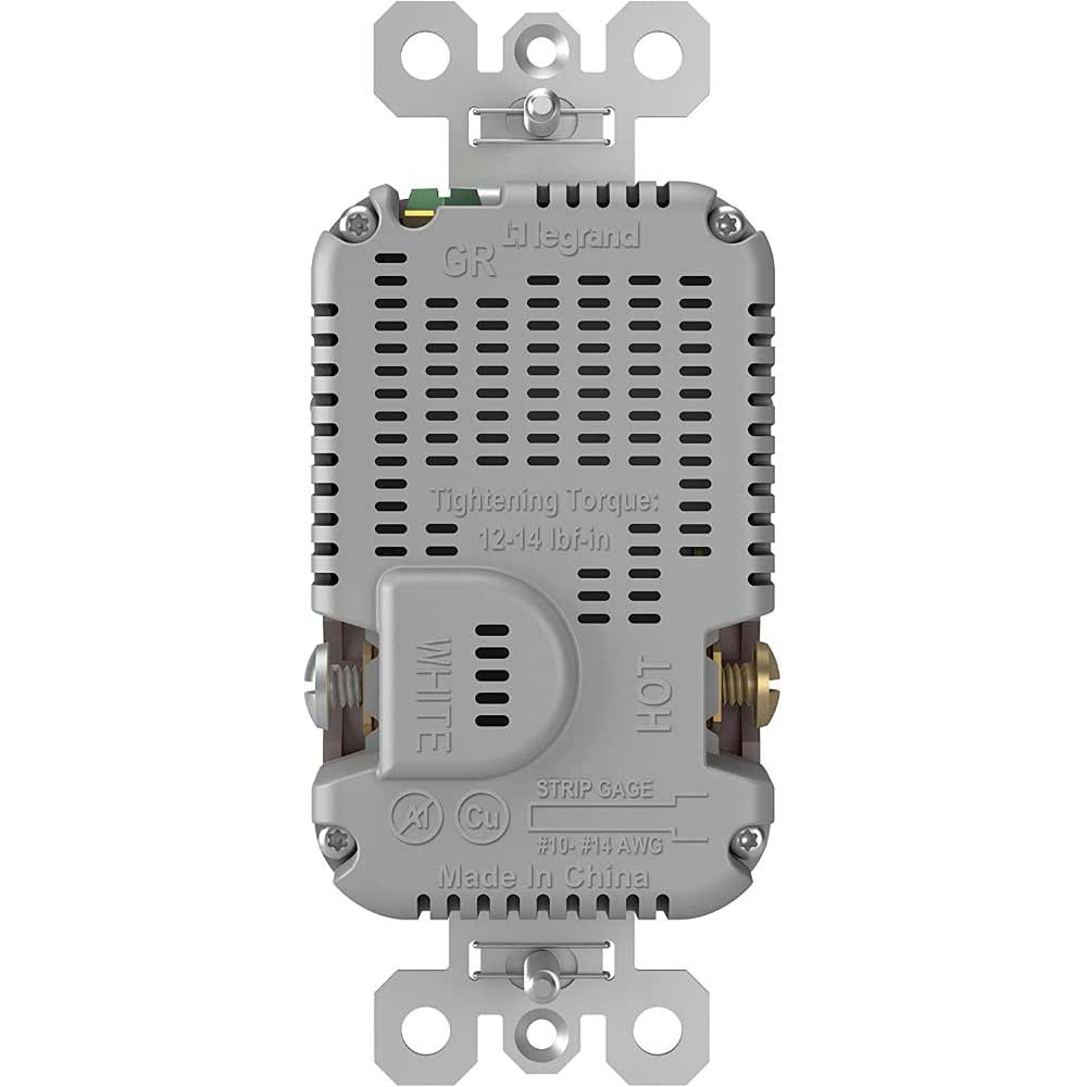 Tamper Resistant 20A Duplex Receptacle with USB Type A/C Fast Charging, Dark Bronze - Bees Lighting