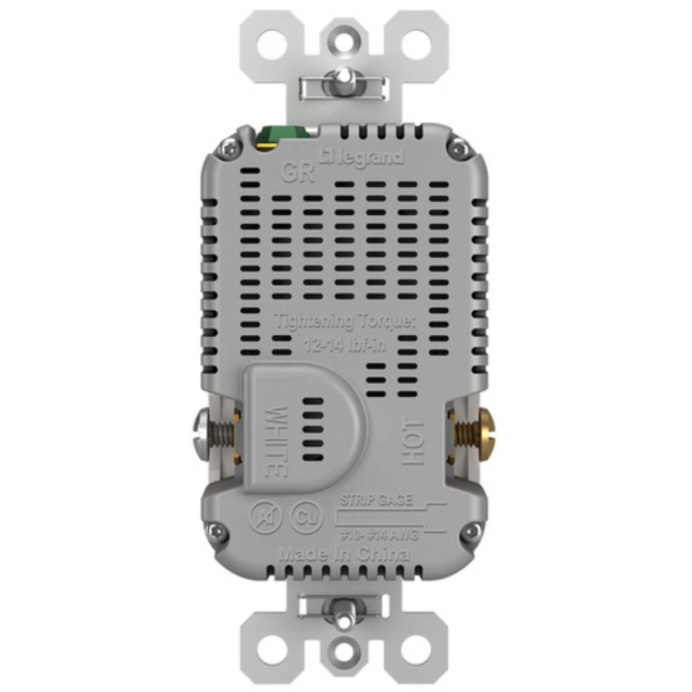 radiant 20A Tamper Resistant Outlet with PLUS Power Delivery USB Type C/C, White - Bees Lighting