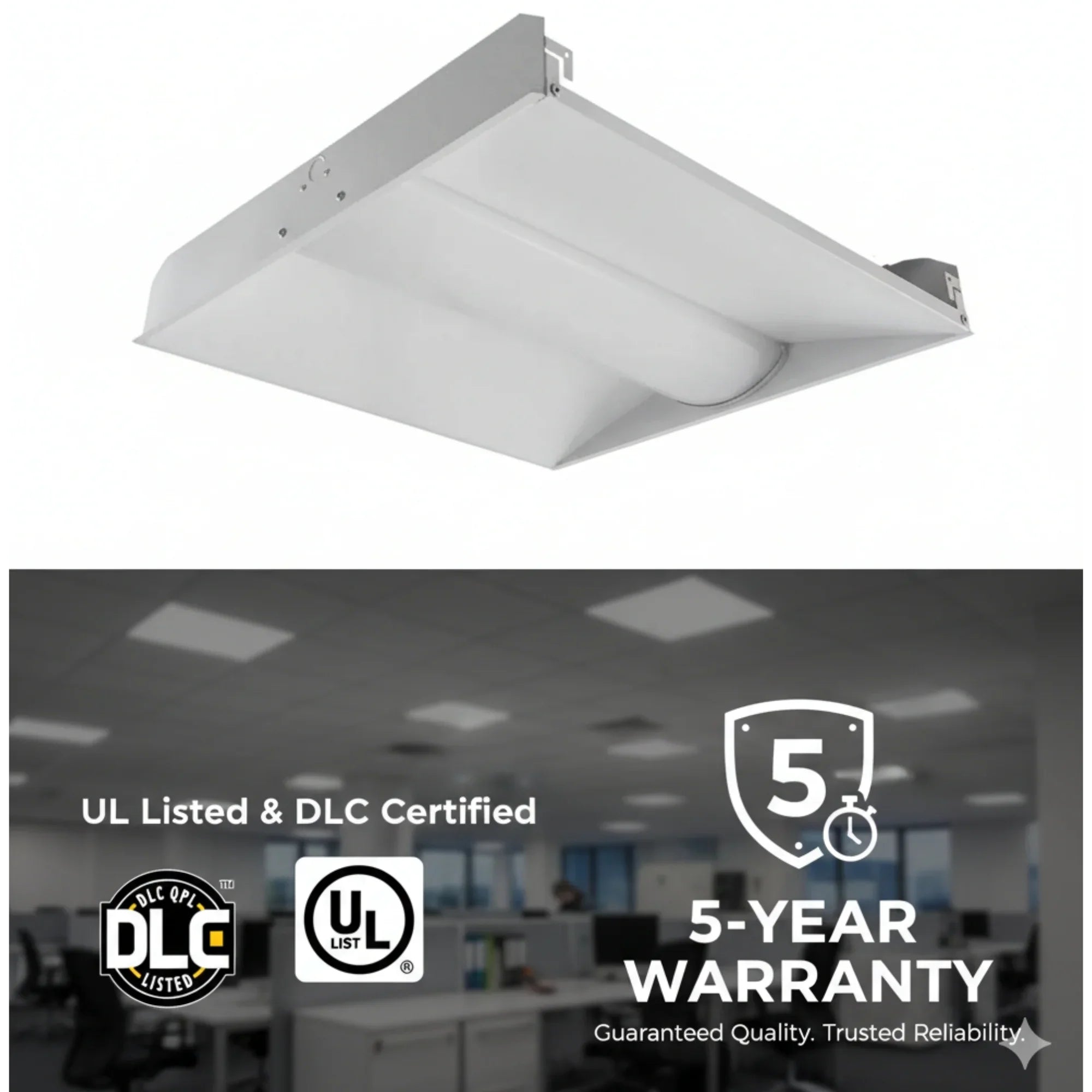 GLT Diva Light TR22 2x2 LED Troffer - 5000K Daylight | Authorized