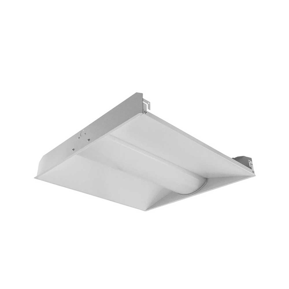 2x2 LED Troffer Light, 3600 Lumens, 30 Watts, 5000K, 120-277V, Center Basket Fixture - Bees Lighting