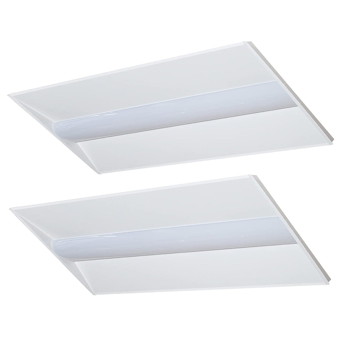 2x4 LED Troffer Light, 5500 Lumens, 30/50W, 30K/35K/40K/50K, 120/277V - Bees Lighting