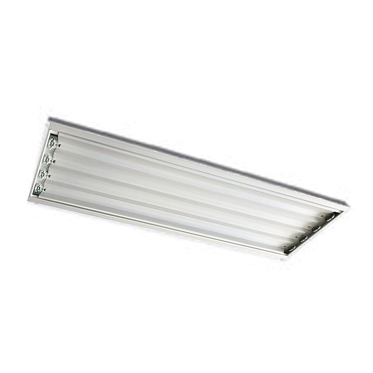 4ft LED Ready High Bay, 4 lamp Double End Wiring, T8 Bulbs Not Included