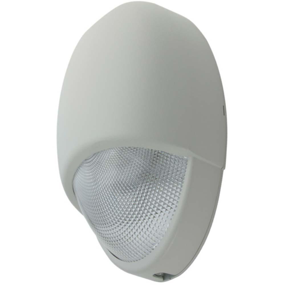 Outdoor LED Emergency Light 120/277V 11W Battery Backup Cold Location Package, White - Bees Lighting