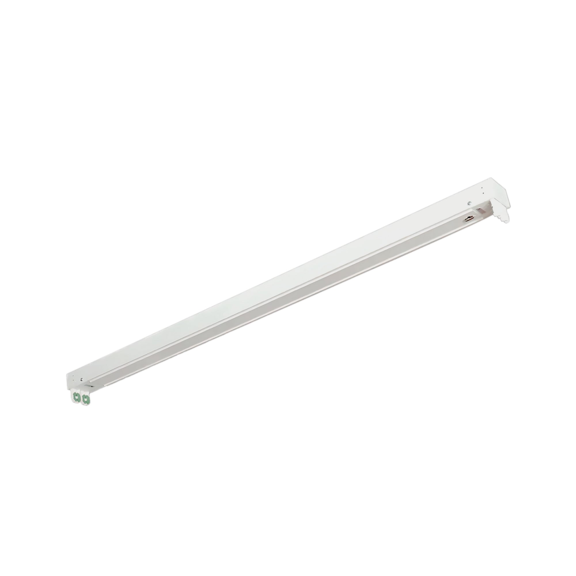 EiKO TUBEREADY 4ft Strip Light Fixture White Finish 25W Max Pre-wired for T5 LED Tubes
