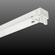EiKO TUBEREADY 4ft Strip Light Fixture White Finish 25W Max Pre-wired for T5 LED Tubes