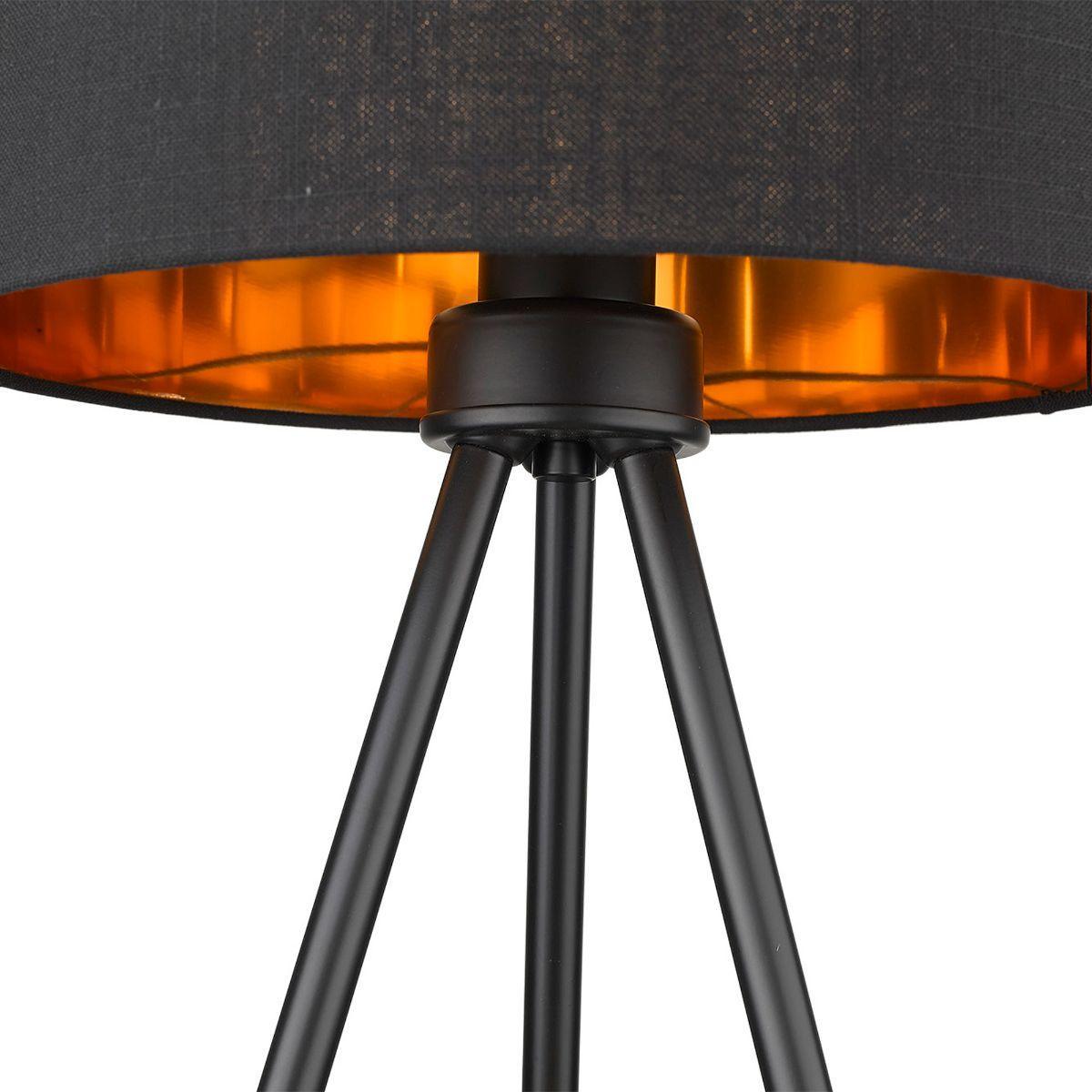 Morenci 1 Light Table Lamp Matte Black Finish