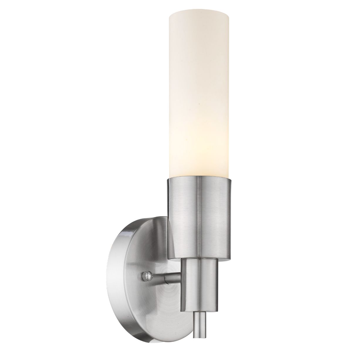 Generations 14 in. Armed Sconce Nickel Finish