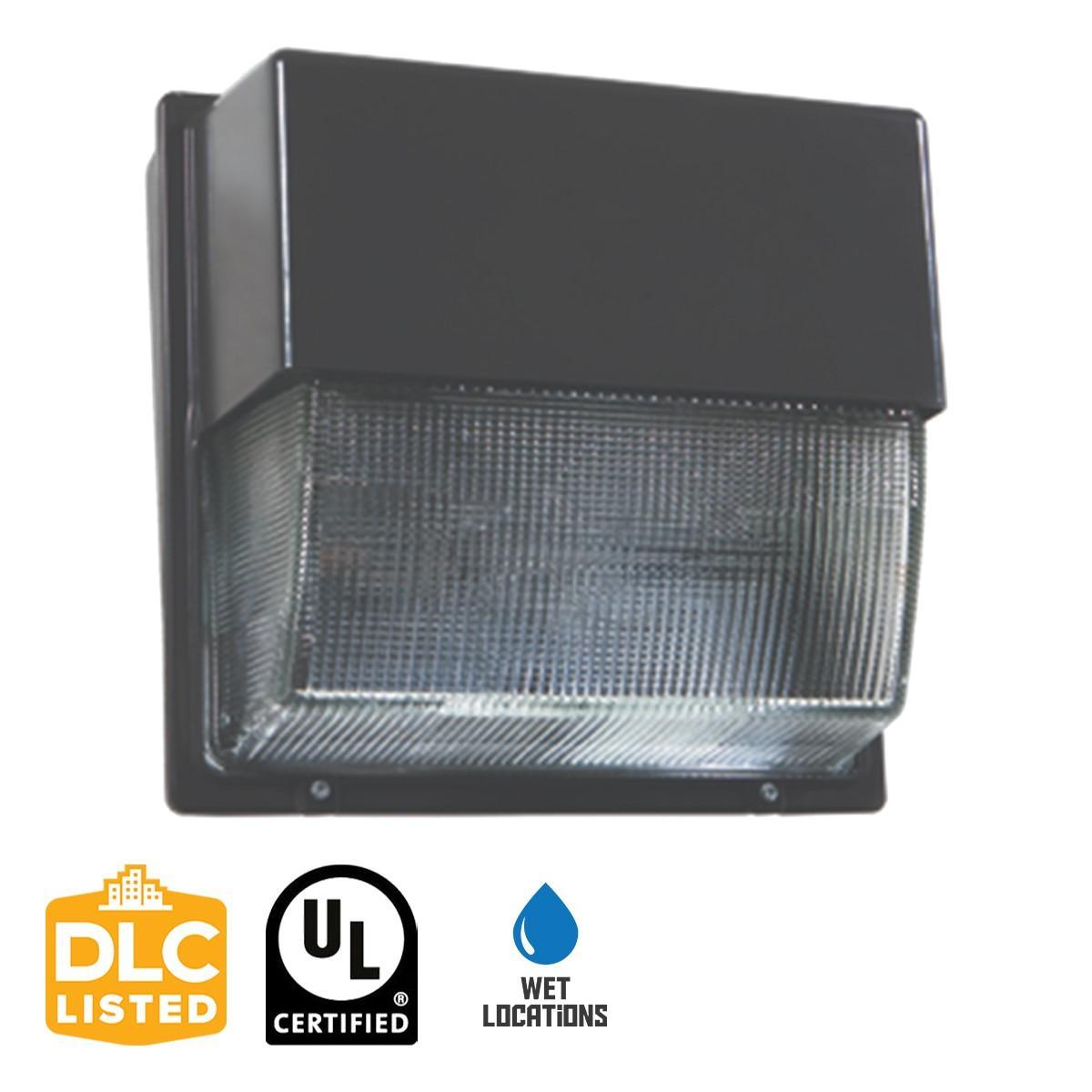 LED Standard Wall Pack 78 Watts Adjustable 9,200 Lumens 4000K 120-277V - Bees Lighting
