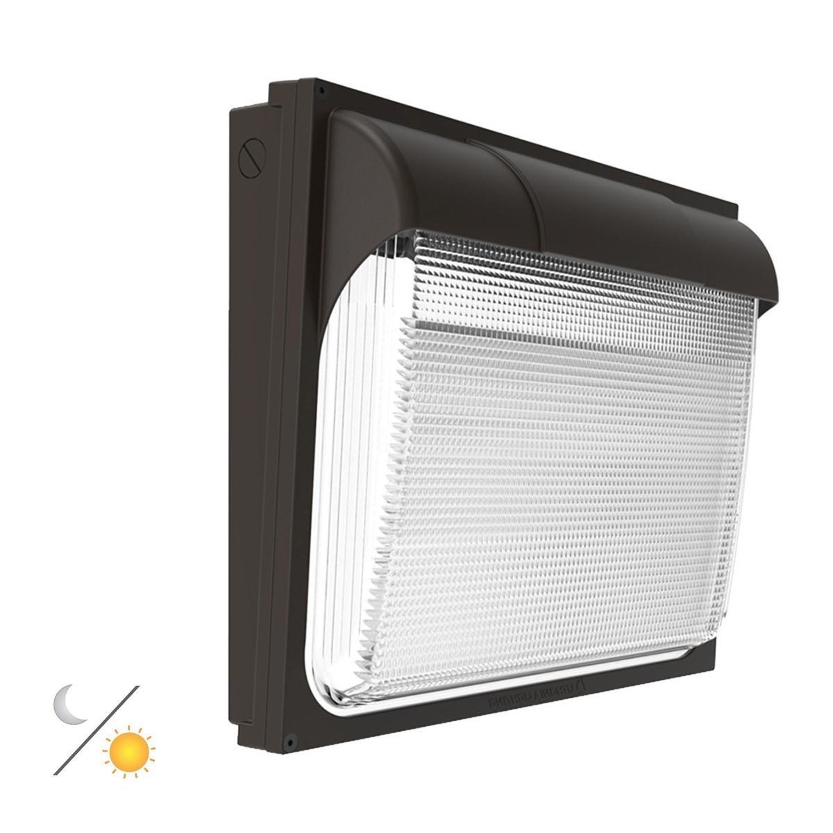 LED Standard Wall Pack With Photocell 108 Watts Adjustable 13,200 Lumens 4000K 120-277V