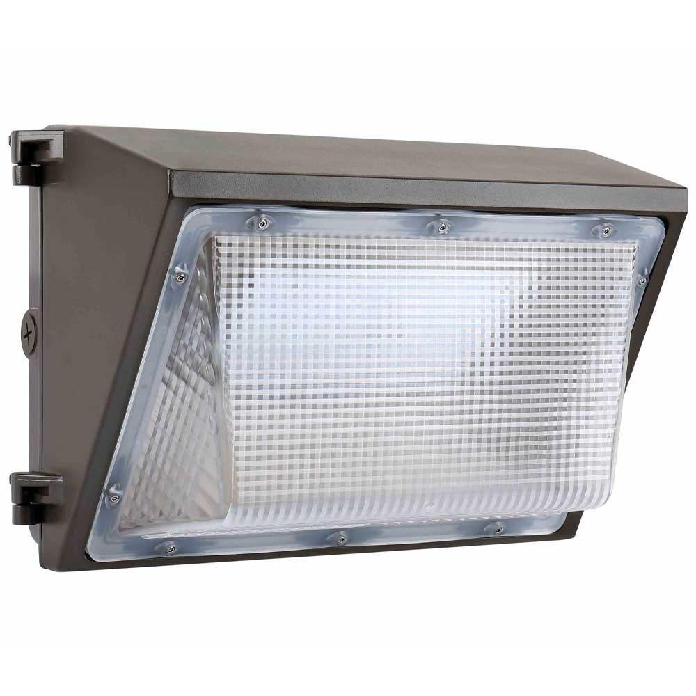 LED Standard Wall Pack 100 Watts Adjustable 12,000 Lumens 30K/40K/50K 120-277V - Bees Lighting