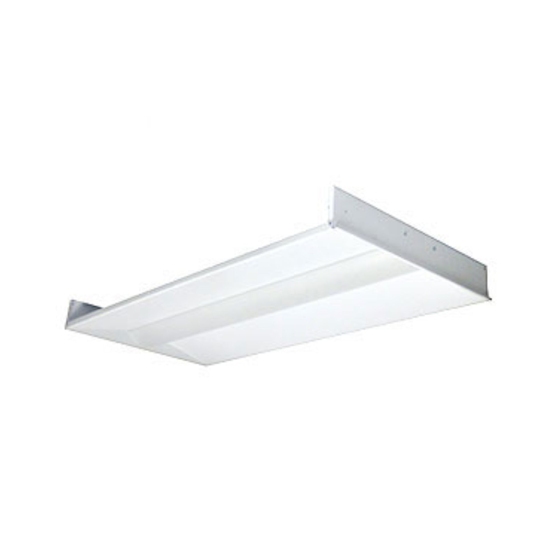 LED Troffer Light, Recessed Center Lensed Grid Luminaire - Bees Lighting