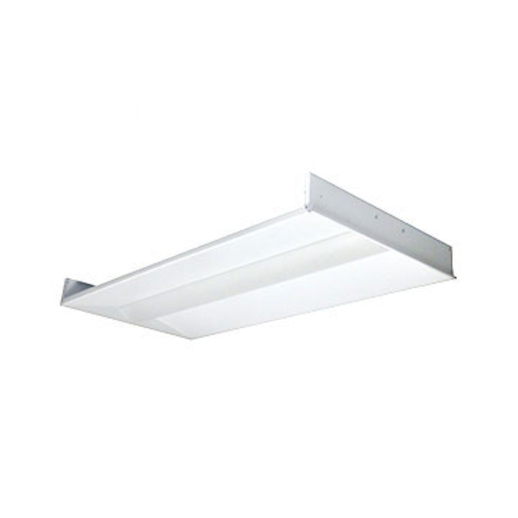 LED Troffer Light, Recessed Center Lensed Grid Luminaire - Bees Lighting