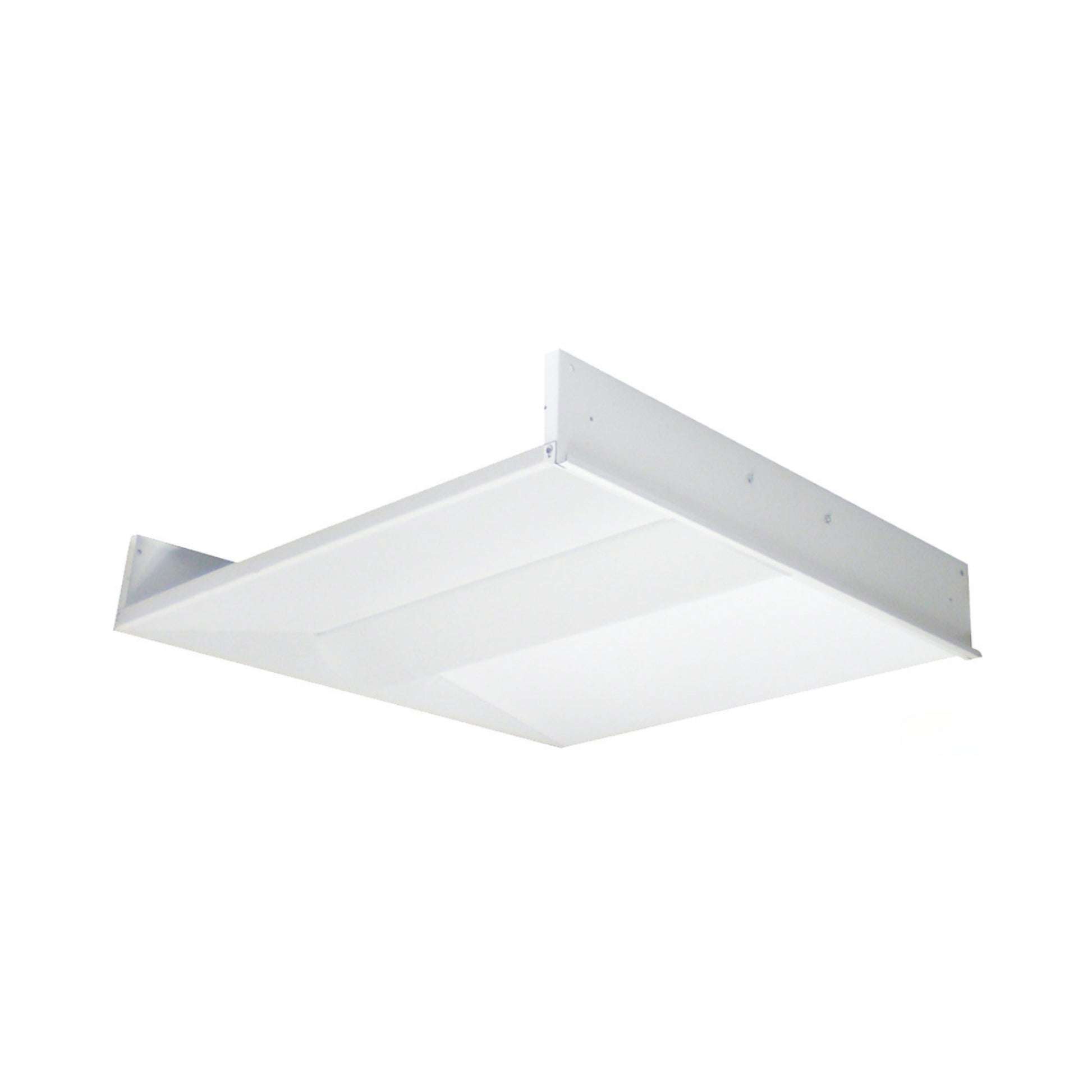 LED Troffer Light, Recessed Center Lensed Grid Luminaire - Bees Lighting