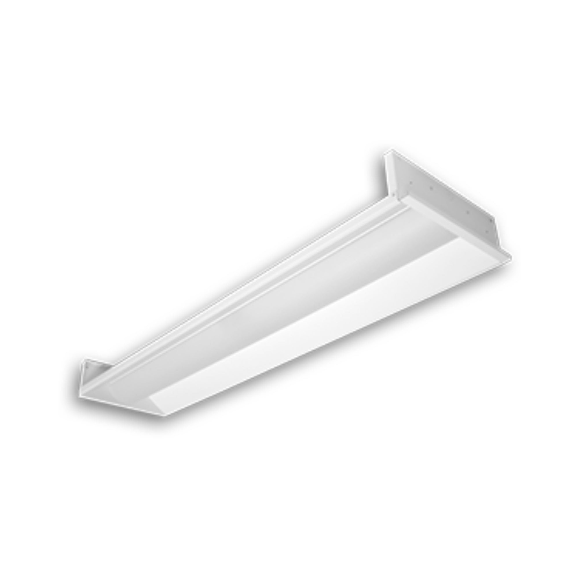 LED Troffer Light, Recessed Center Lensed Grid Luminaire - Bees Lighting