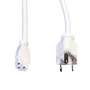 5ft Plug-in Power Cord For TunableTask Task Light, White