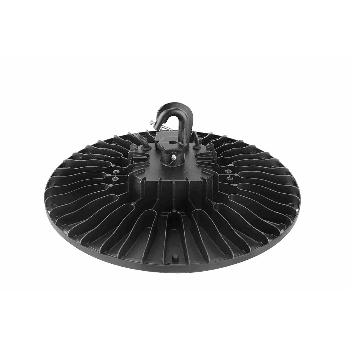 UFO LED High Bay Light, 210 Watts, 30500 Lumens, 4000K/5000K, Black Finish, 120-277V - Bees Lighting