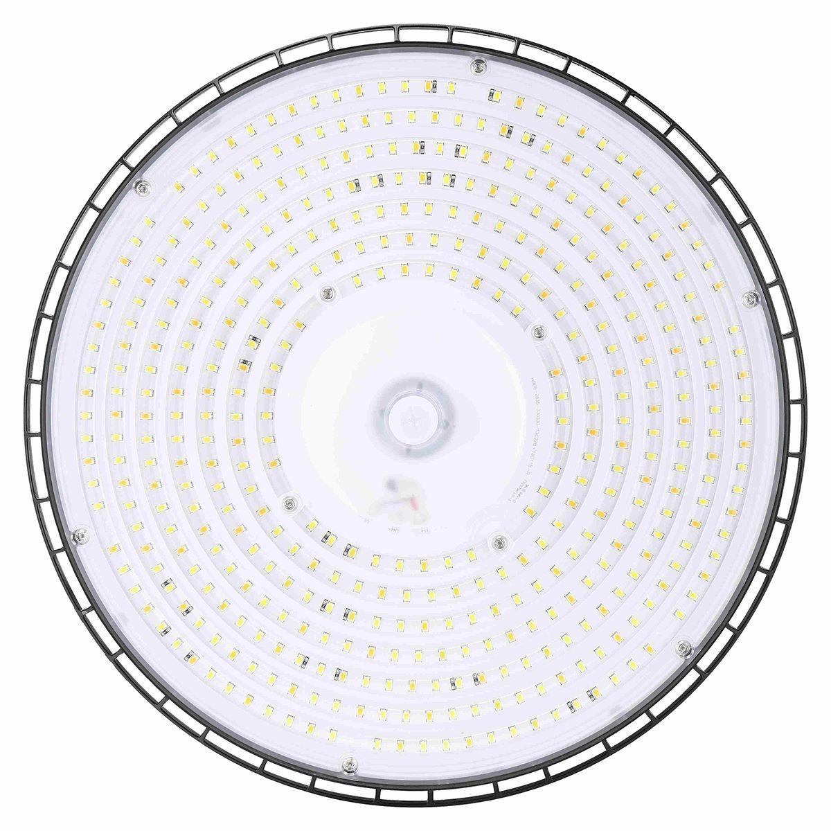 UFO LED High Bay Light, Adjustable 230 Watts 36000 Lumens, 4000K/5000K, Black, 120-277V