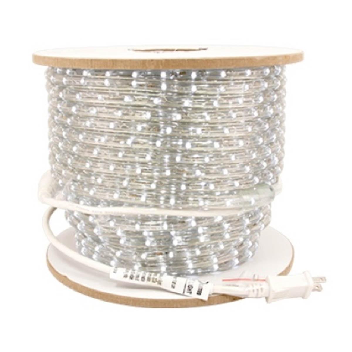 American Lighting ULRL-LED-WH-150 Flexbrite LED Rope Light, 150 ft Reel, 1/2 in. Diameter, 34 Lumens / ft, 5000K, 120V - Bees Lighting