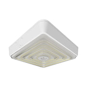 RAB VAN75W Adjustable Optics Canopy Light 11247 Lumens Selectable 75W-40W Selectable CCT 120-277V Surface Mount White