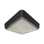 RAB VAN75 Adjustable Optics Canopy Light 11247 Lumens Selectable 75W-40W Selectable CCT 120-277V Surface Mount Bronze