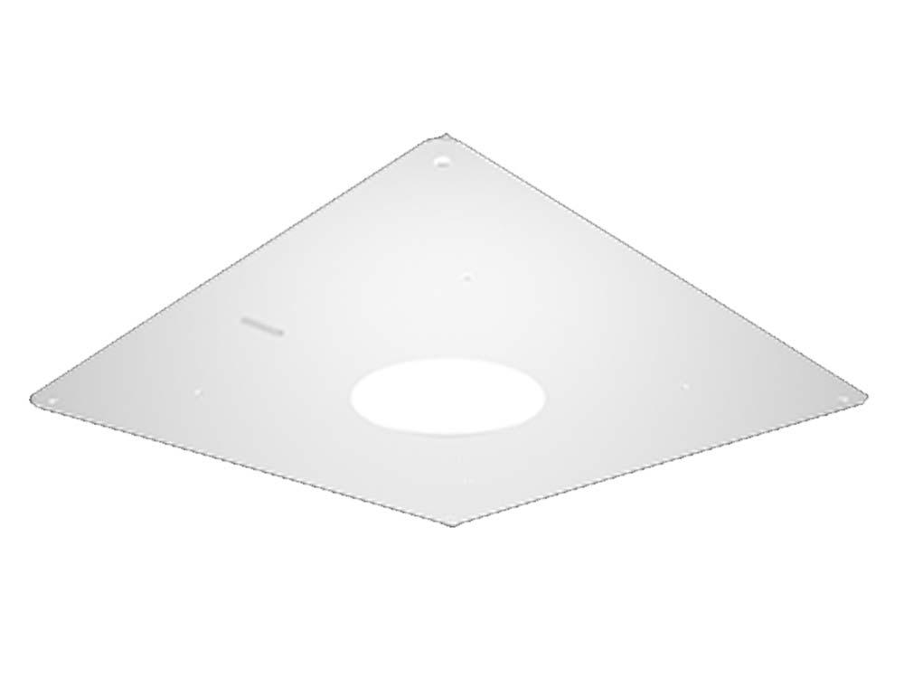 Retrofit Mounting Plate, White Finish - Bees Lighting