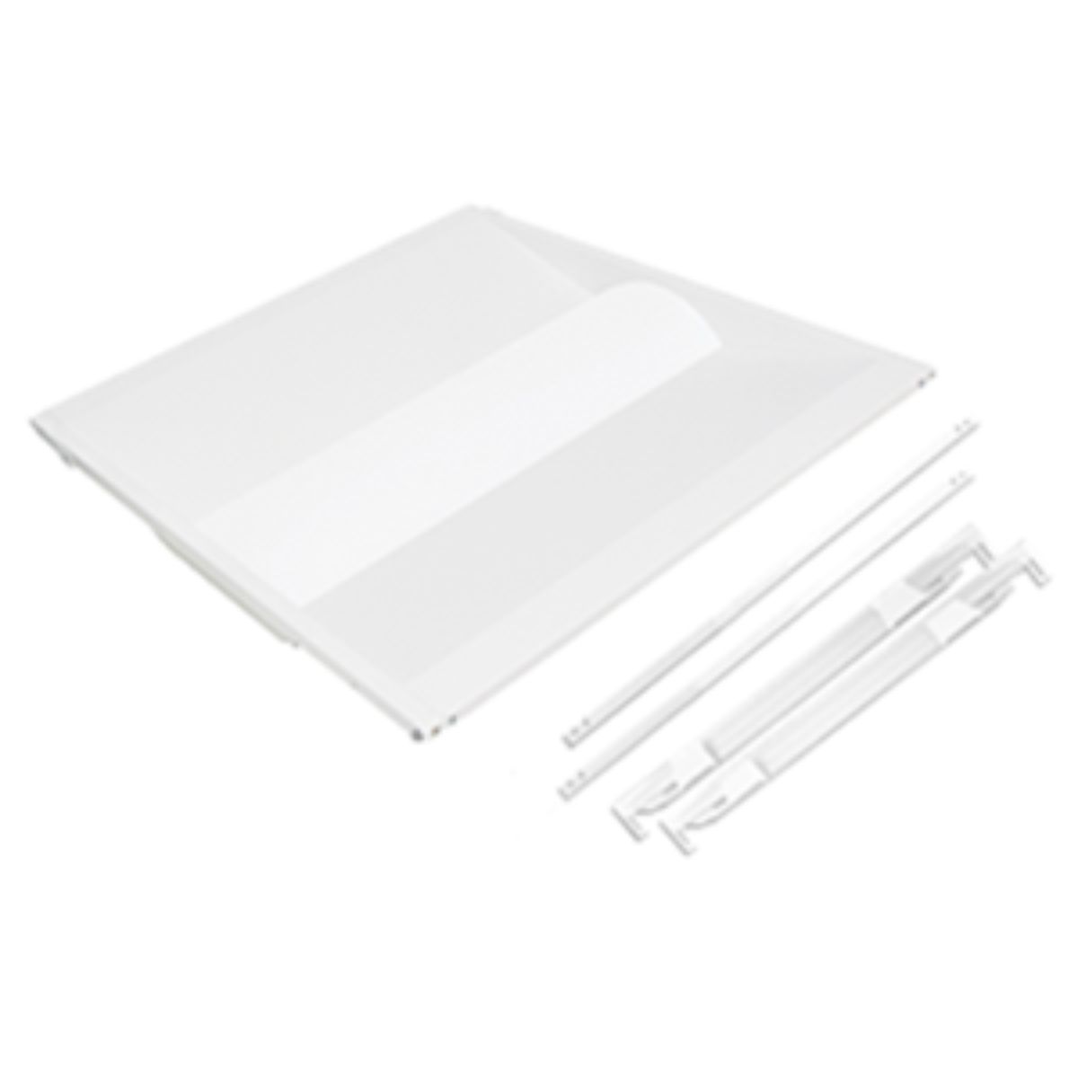 2x2 LED Troffer Retrofit, 30W, 3750 Lumens, 35K/40K/50K, Center Basket - Bees Lighting