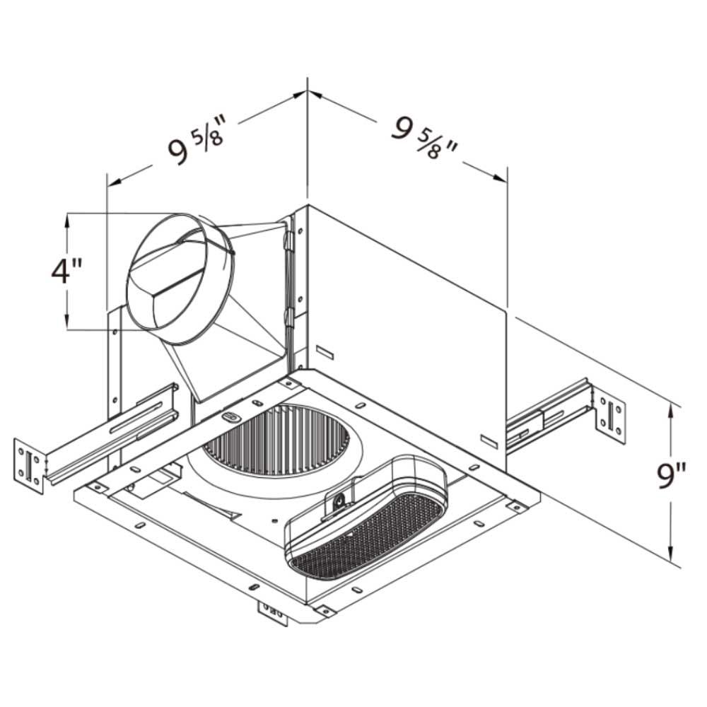 Delta BreezSignature 110 CFM Bathroom Ceiling Fan With Bluetooth Speaker