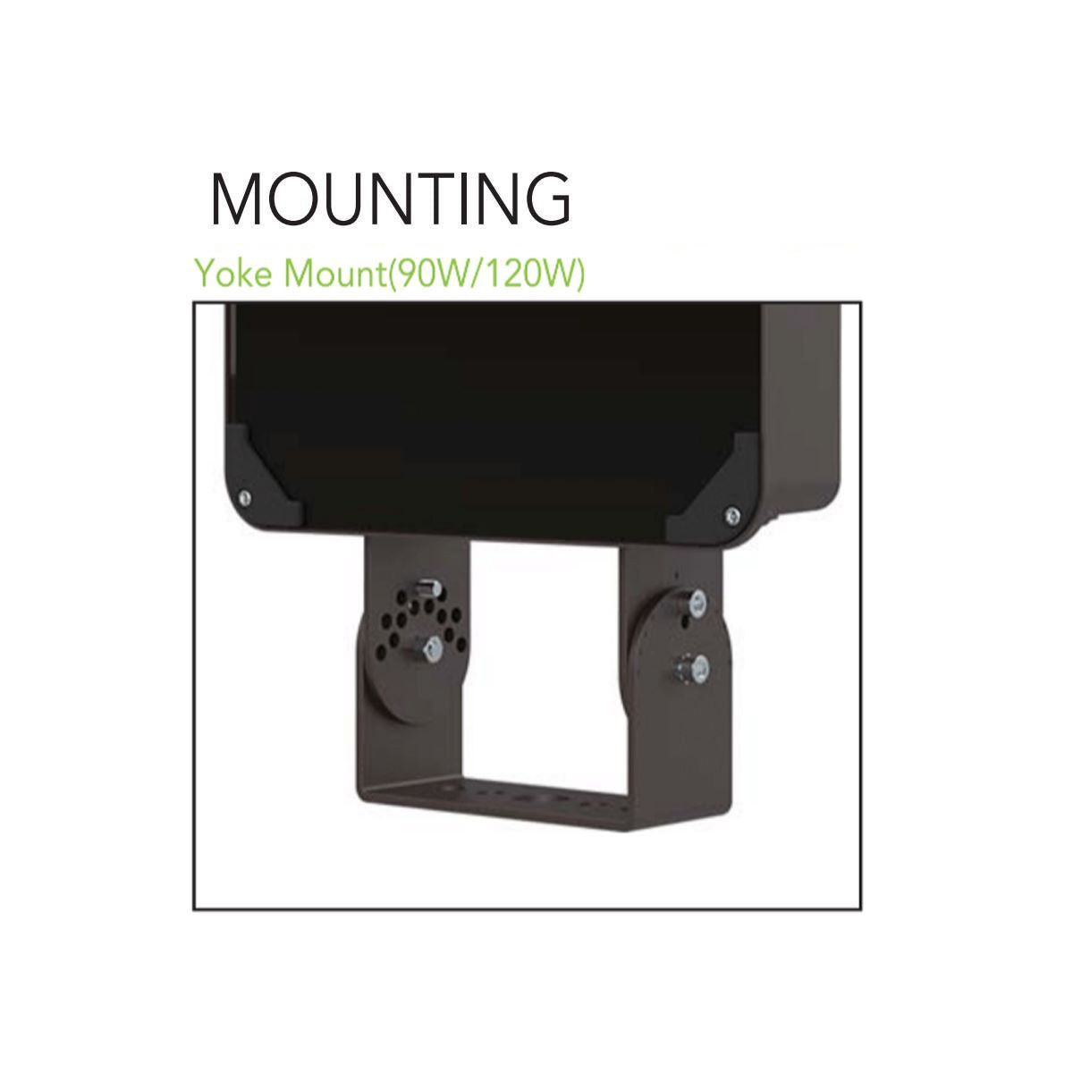 LED Flood Light, 9700 Lm, 65W, 30K|40K|50K, Trunnion, 120-277V - Bees Lighting