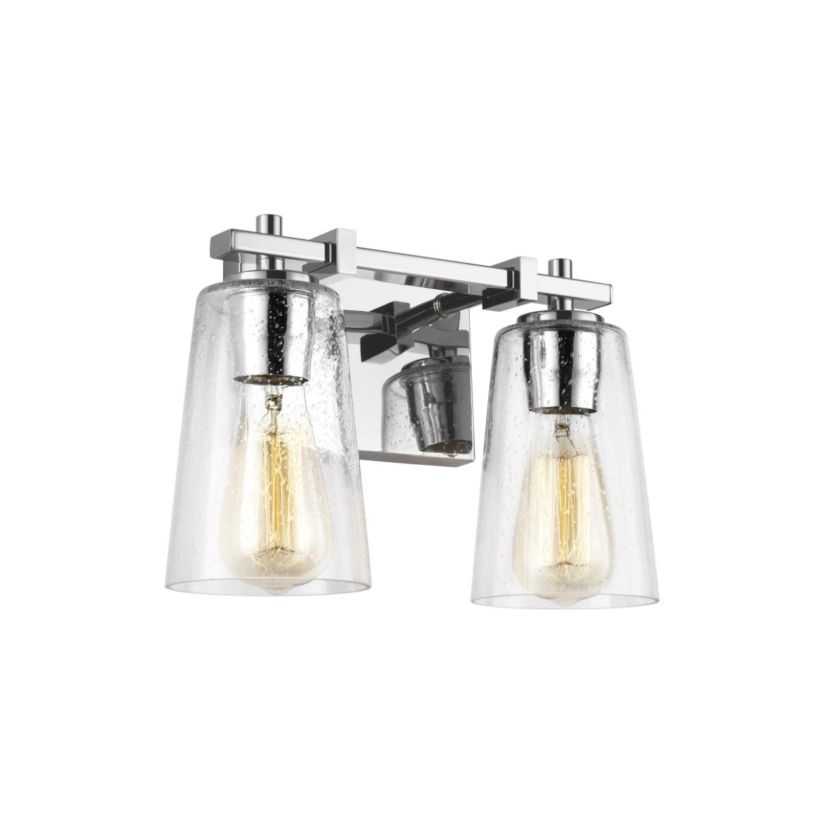 Mercer 13 in. 2 Lights Vanity Light Chrome Finish - Bees Lighting