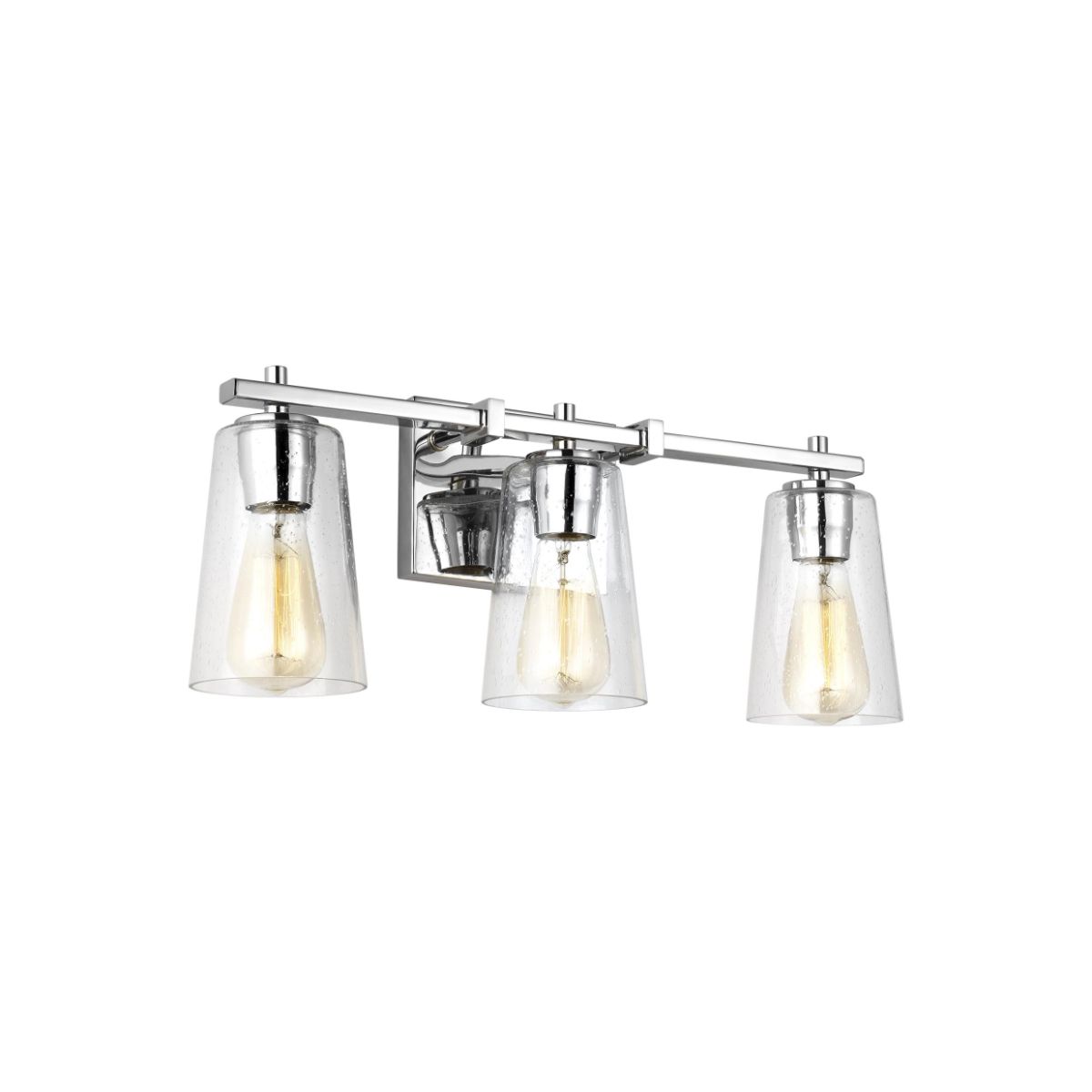 Mercer 29 in. 3 Lights Vanity Light Chrome Finish - Bees Lighting