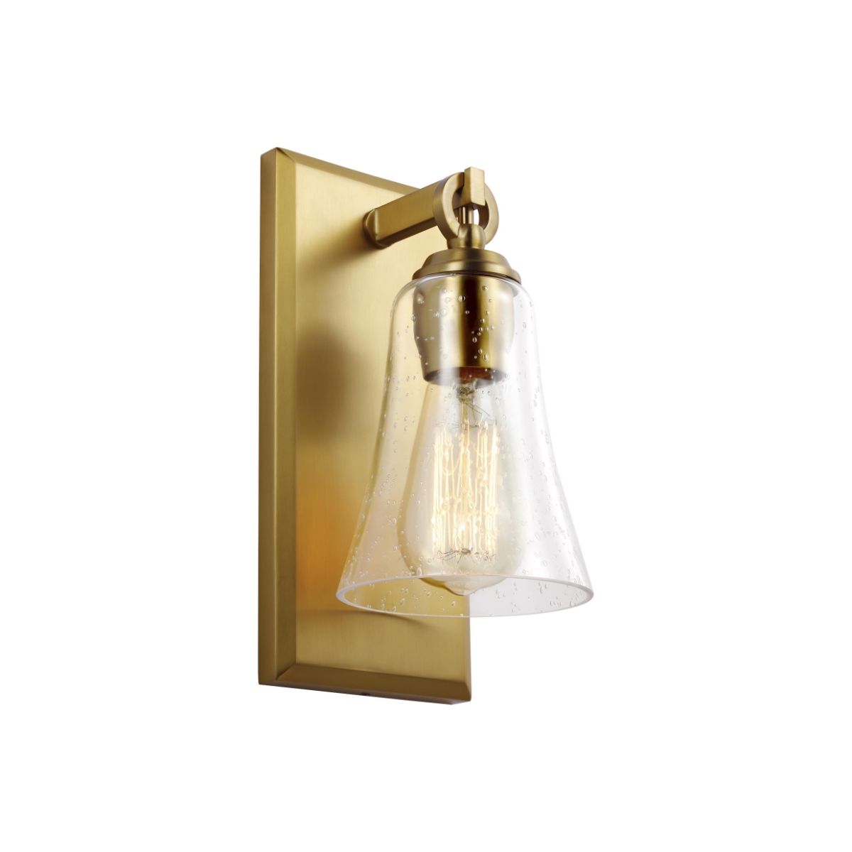Monterro 11 in. Armed Sconce Brass Finish - Bees Lighting