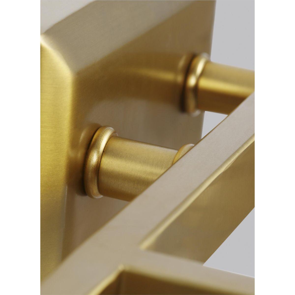 Monterro 30 in. 4 Lights Vanity Light Brass Finish - Bees Lighting