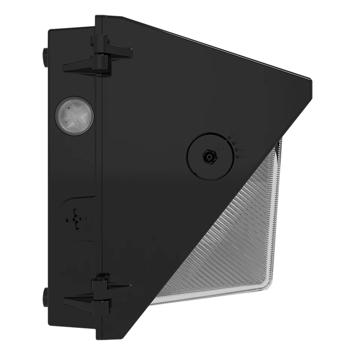LED Wall Pack, 9000 Lumens, 60W, 30K/40K/50K, 120/277V, Adjustable Throw - Bees Lighting