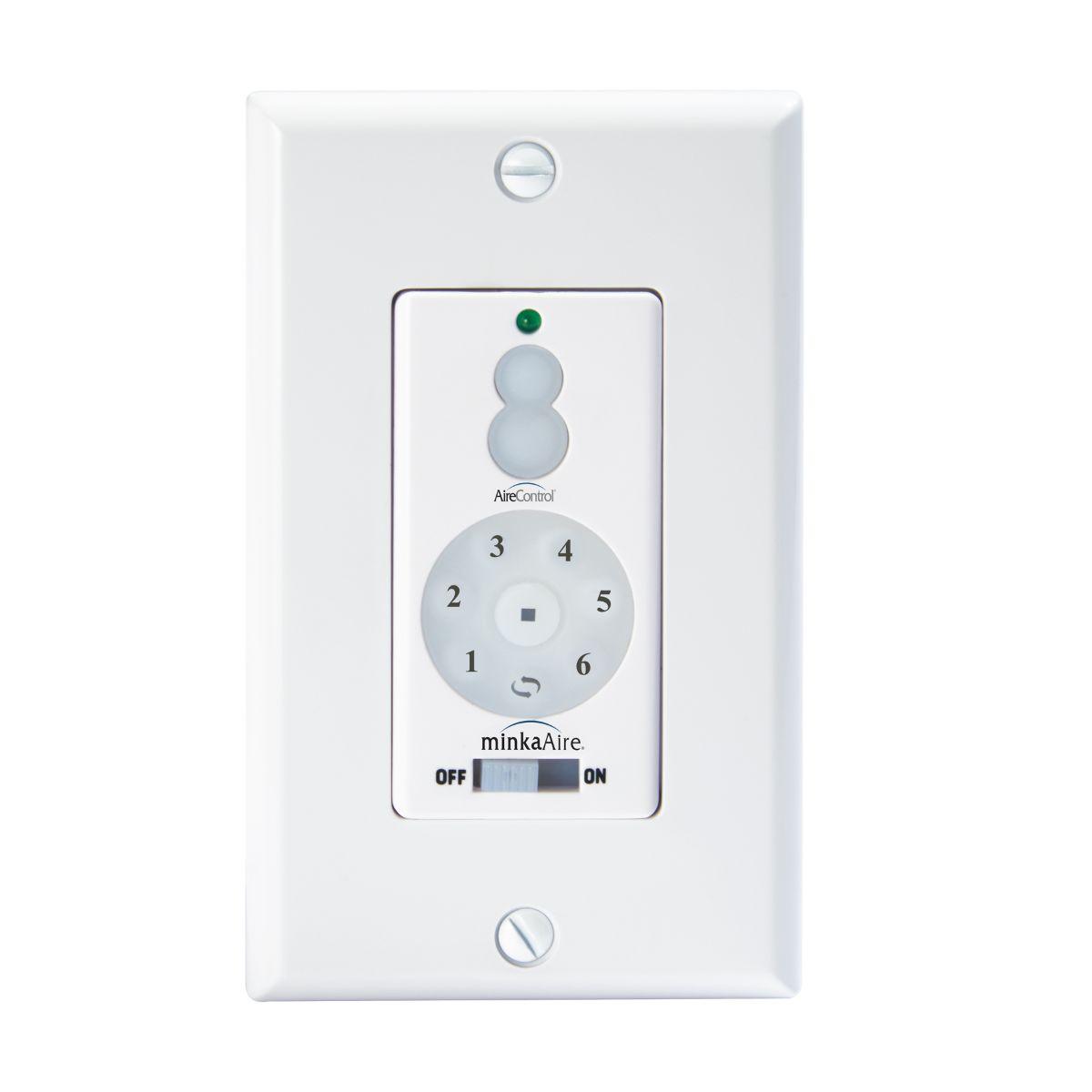 6-Speed DC Ceiling Fan and Light Wall Control with Reverse - Bees Lighting