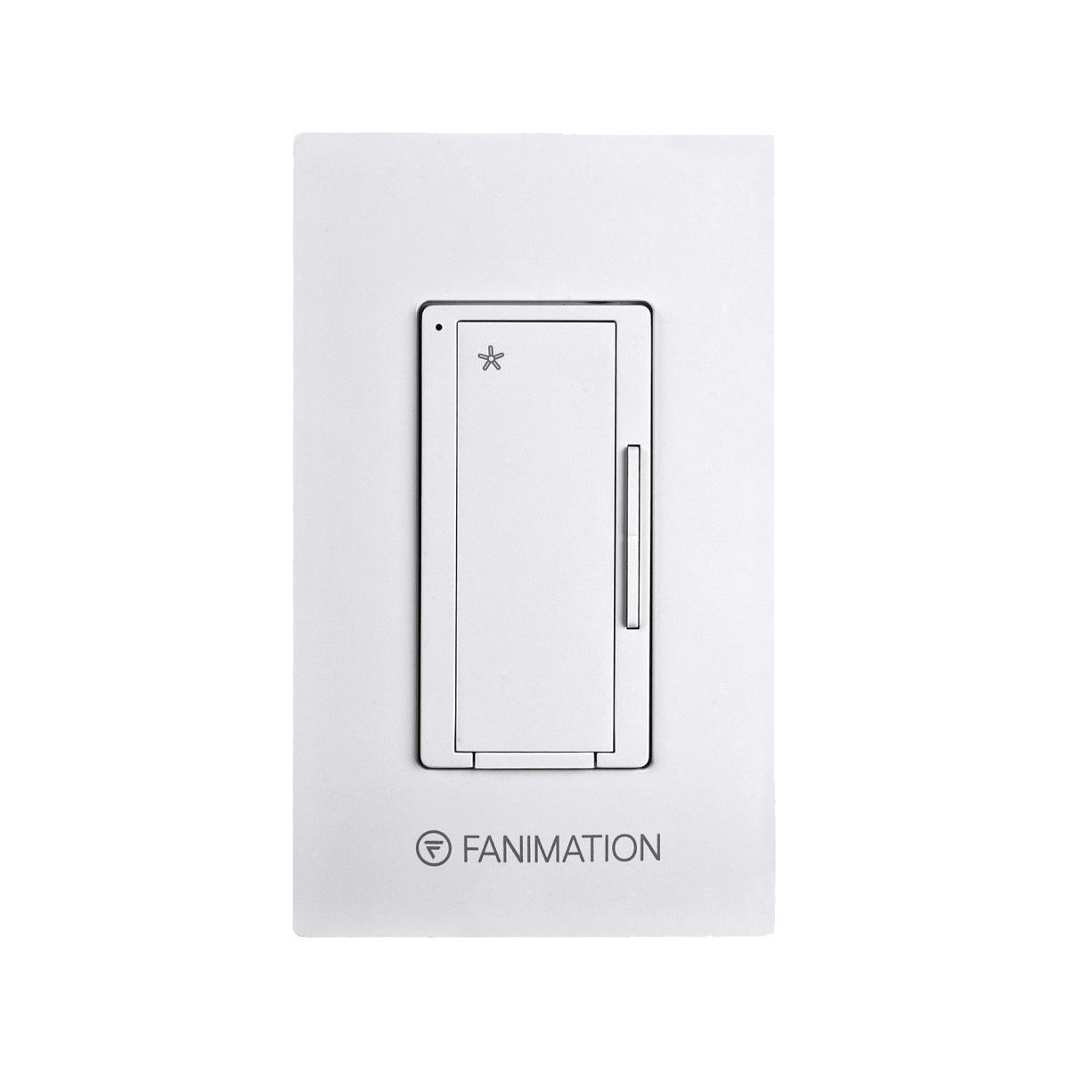3-Speed Ceiling Fan Wall Control, White Finish - Bees Lighting