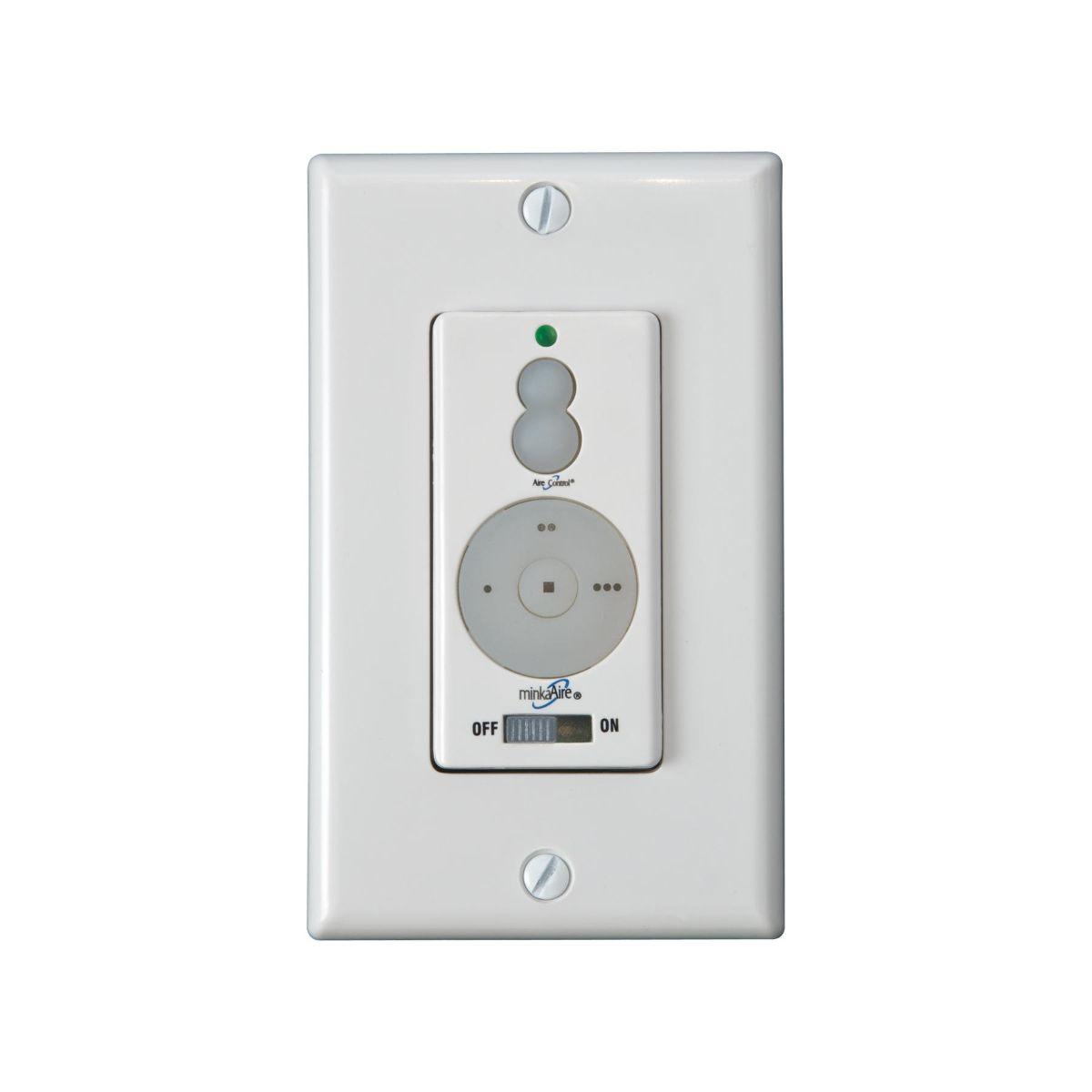 3-Speed Wall Mount Ceiling Fan And Light Control