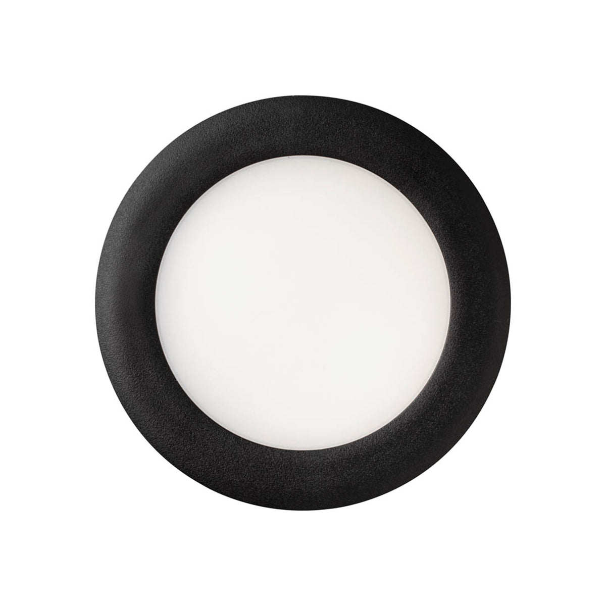 4" Wafer Ultra-Thin LED Recessed Light, 700 Lumens, Selectable CCT, Black Finish - Bees Lighting