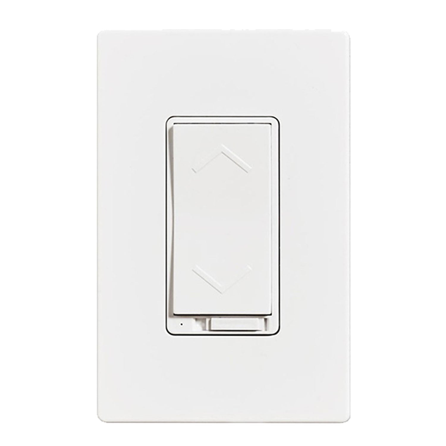Wi-Fi Smart Dimmer Switch, 150-Watts LED, Single Pole or 3-Way, Glossy White - Bees Lighting