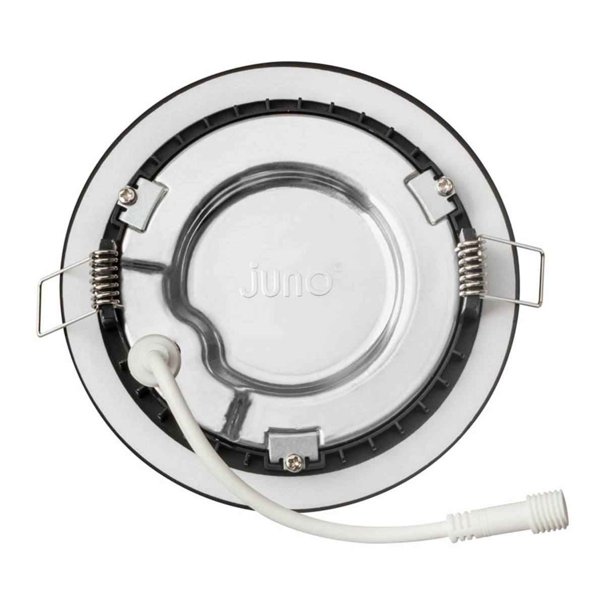 6" Wafer Ultra-Thin Recessed, 13W, 1000 Lumens, Selectable CCT, Black Finish - Bees Lighting